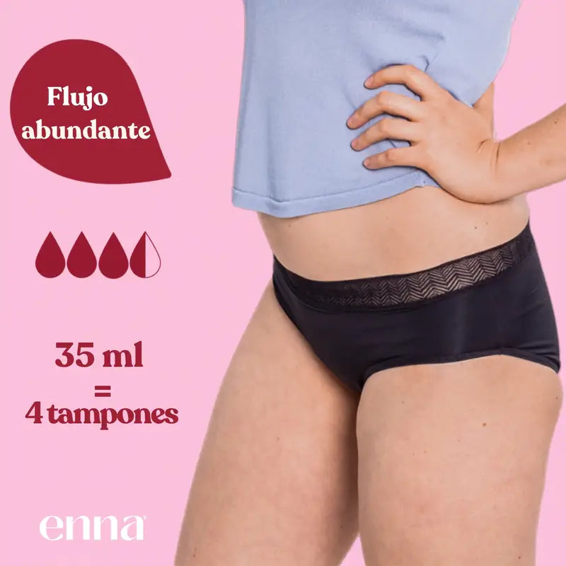 Enna Braga Menstrual Modern Hipster – runsas vuoto, koko XL