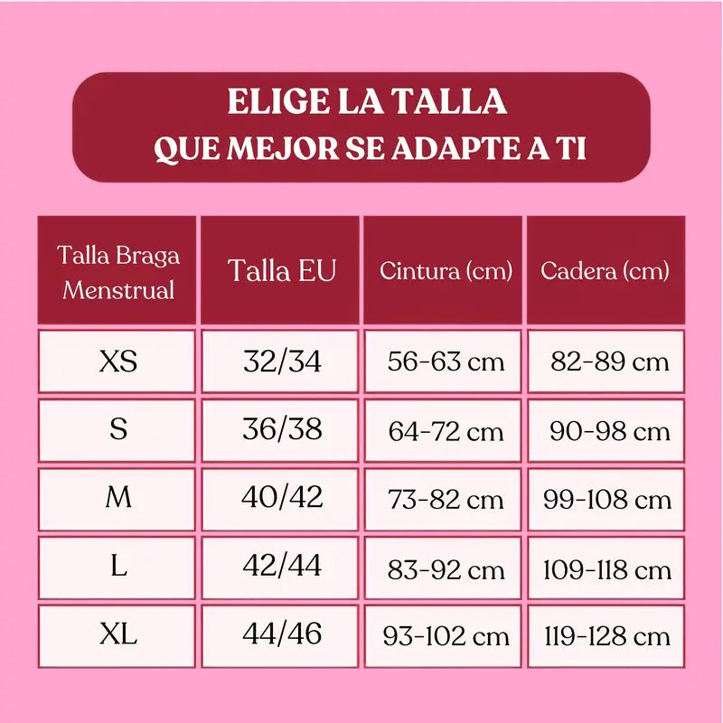 Enna Braga Menstrual Modern Hipster – runsas vuoto, koko XL