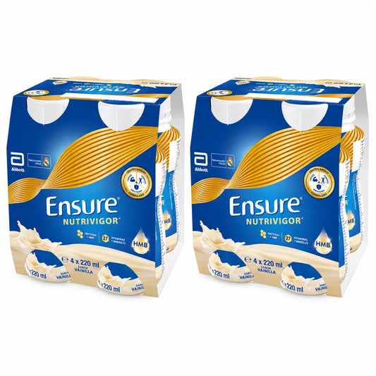 Ensure Nutrivigor vaniljajuoma, 8 x 220 ml:n pakkaus