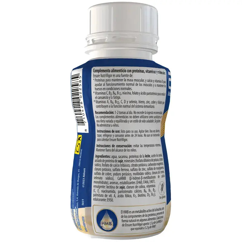 Ensure Nutrivigor -vaniljajuoma aikuisille, 4 pulloa à 220 ml