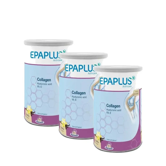 Epaplus Arthicare Kollageeni + hyaluronihappo 30 päivää 305 g, 3 kpl:n pakkaus