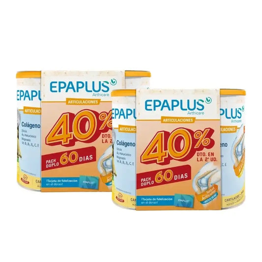 Epaplus Arthicare Antiox-kollageeni, vaniljajauhe, 60 päivää, 654 g, 2 kpl:n pakkaus