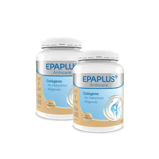 Epaplus Arthicare Kollageeni, vanilja, ilman piitä, 30 päivän annos, 325 g, 2 kpl:n pakkaus