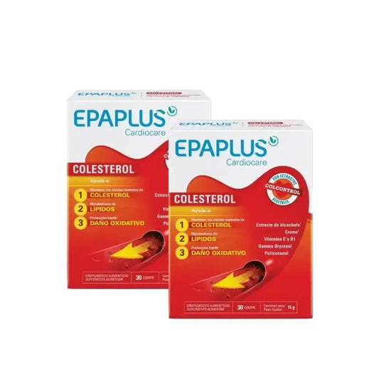 Epaplus Cardiocare Kolesteroli 30 tablettia, 2 pakkausta