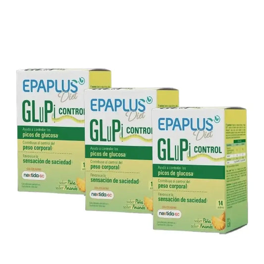 Epaplus Diet Glupi Control 14 pussia, 3 pakkausta
