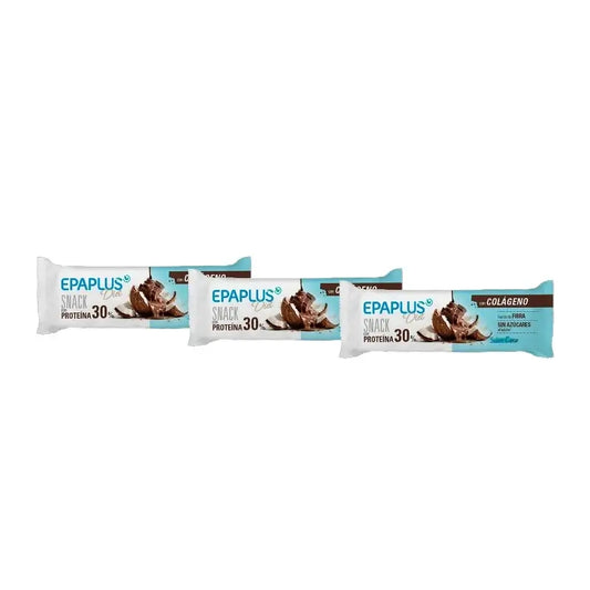 Epaplus Diet Snack Kookos, 3 kpl:n pakkaus