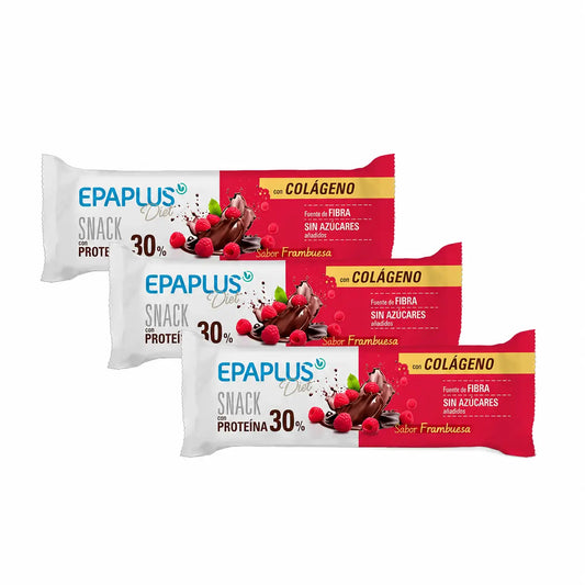 Epaplus Diet Snack Vadelma, 3 kpl:n pakkaus