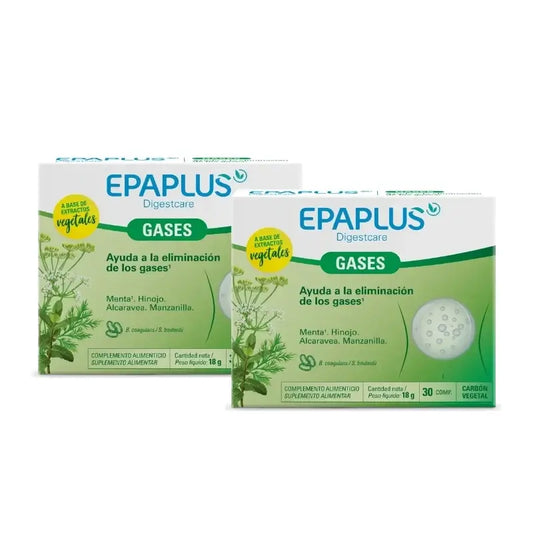 Epaplus Digestcare Gases 30 tablettia, 2 pakkausta