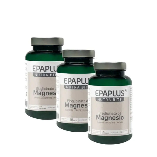 Epaplus Nutrabits Magnesium 120 kapselia, 3 pakkausta
