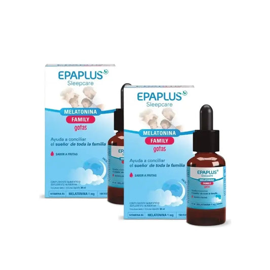 Epaplus Sleepcare Melatoniini-tipat 30 ml, 2 kpl:n pakkaus