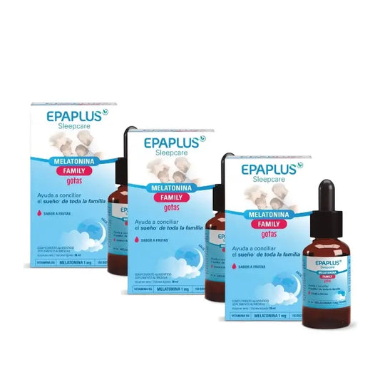 Epaplus Sleepcare Melatoniini-tipat 30 ml, 3 kpl:n pakkaus