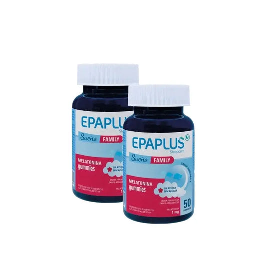 Epaplus Sleepcare Melatonina Gummies Plus 50 kpl, 2 pakkausta
