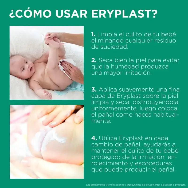 Eryplast Lutsine E45 Vesipohjainen voide vauvan vaippoihin 125 g