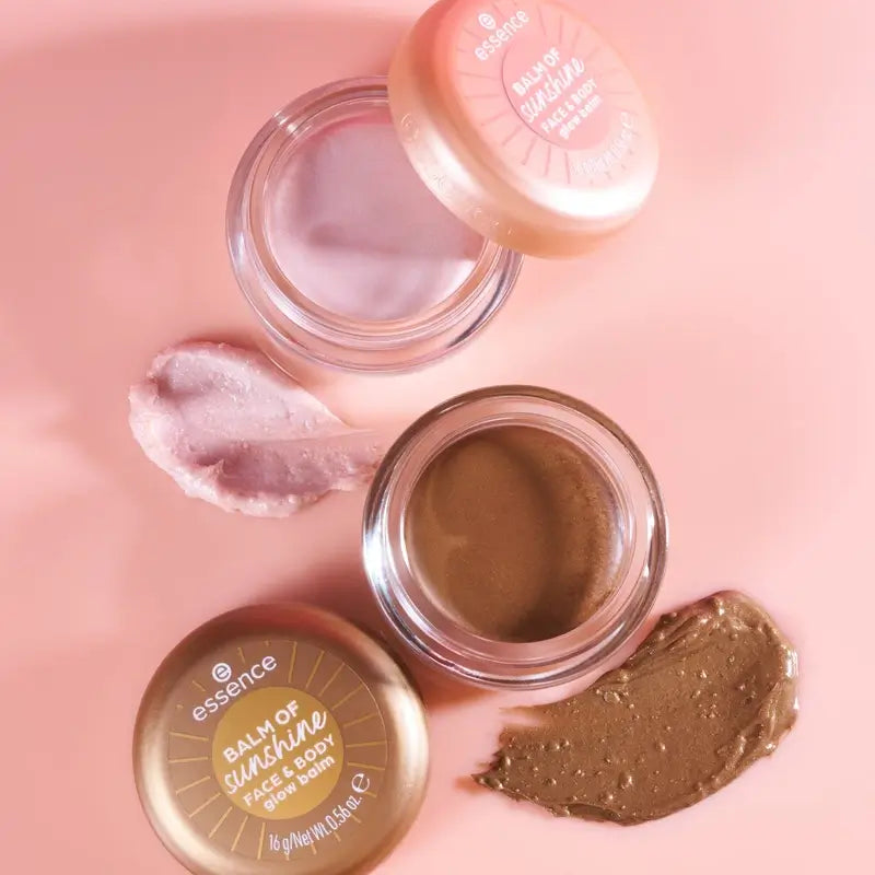 Essence Balm Of Sunshine -kasvojen ja vartalon kirkastava voide 20, 16 g