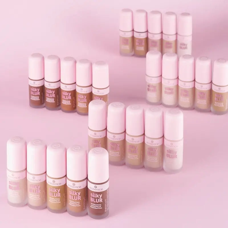 Essence Silky Blur -kosteuttava, pitkäkestoinen meikkipohja 178, 30 ml