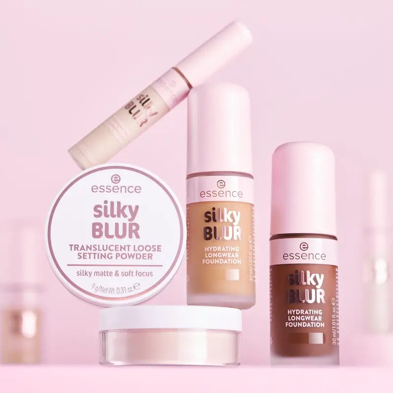 Essence Silky Blur pitkäkestoinen kosteuttava peitevoide 20, 10 ml