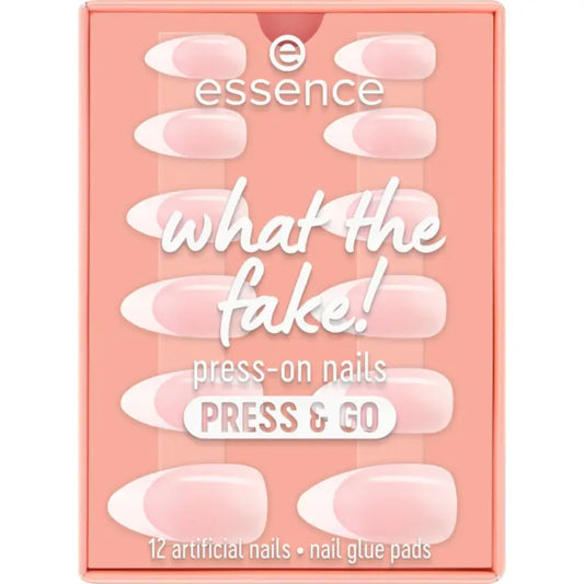 Essence What The Fake! Press & Go 01 -tekokynnet, 12 kpl