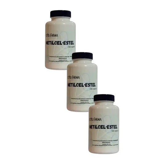 Estel-Farma Metyyliselluloosa 500 mg 3 x 100 kapselia