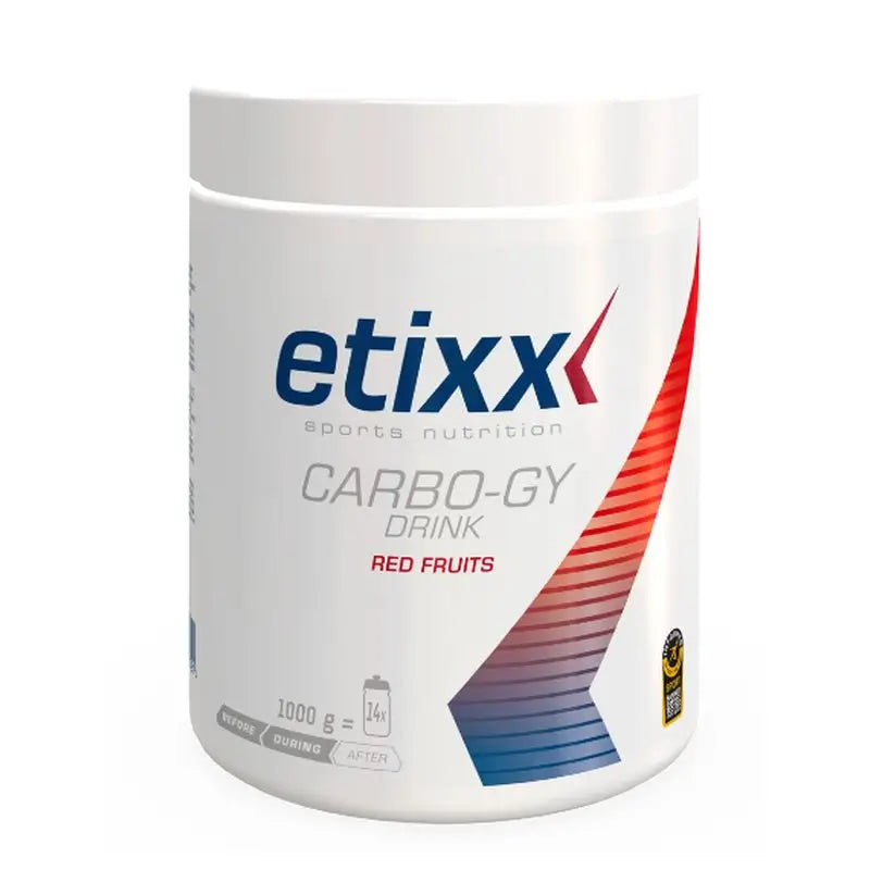 Etixx Carbo-Gy Powder Red Fruits 1 kg. 