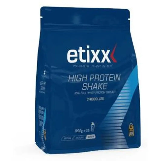 Etixx High Protein Chocolate 1Kg.