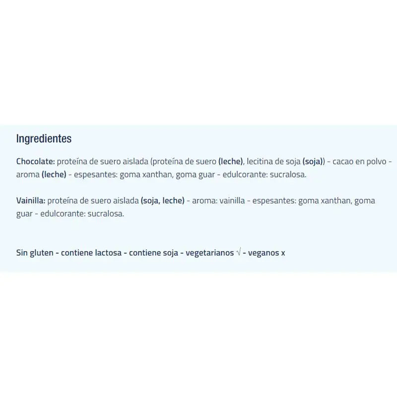 Etixx High Protein Vanilja 1 kg. 