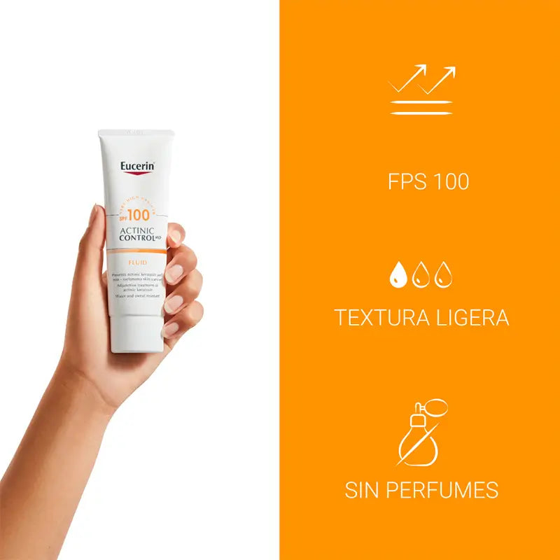 Eucerin Solar Actinic Control MD -voide SPF 100, 80 ml