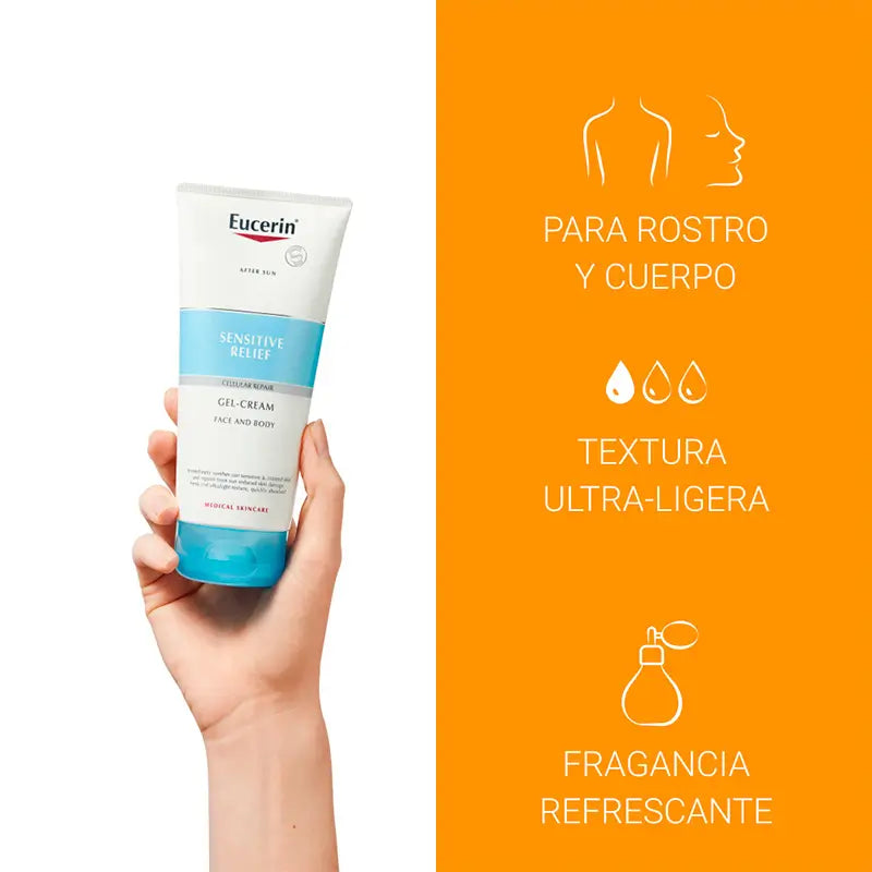 Eucerin AfterSolar Sensitive Relief -geelivoide 200 ml