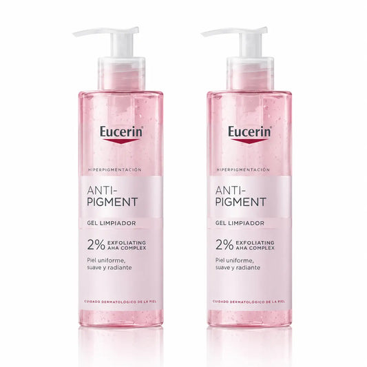 Eucerin Anti-Pigment -puhdistusgeeli, 400 ml, 2 kpl:n pakkaus