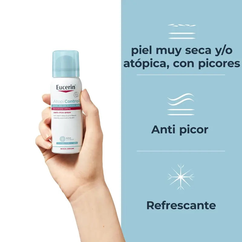 Eucerin Atopicontrol rauhoittava suihke, 50 ml