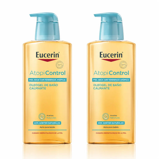 Eucerin Atopicontrol -kylpygeeli, 400 ml, 2 kpl:n pakkaus