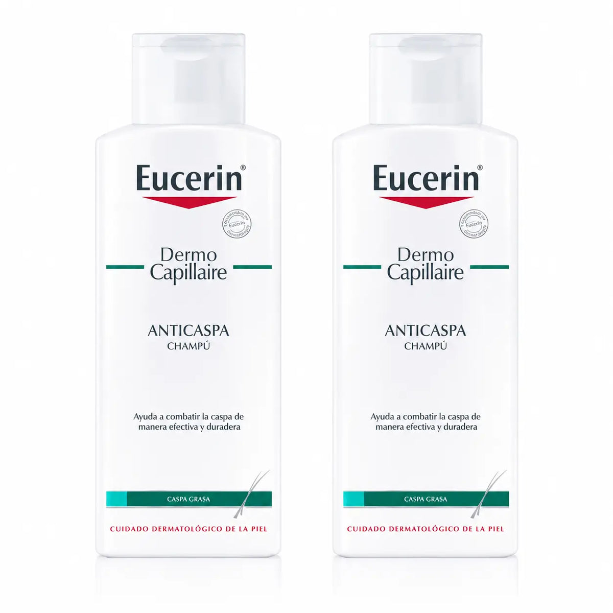 Eucerin hilseä torjuva shampo, 250 ml, 2 kpl:n pakkaus