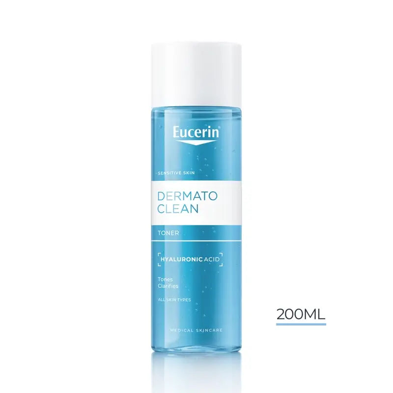 Eucerin Dermatoclean kasvojen puhdistusvesi, 200 ml
