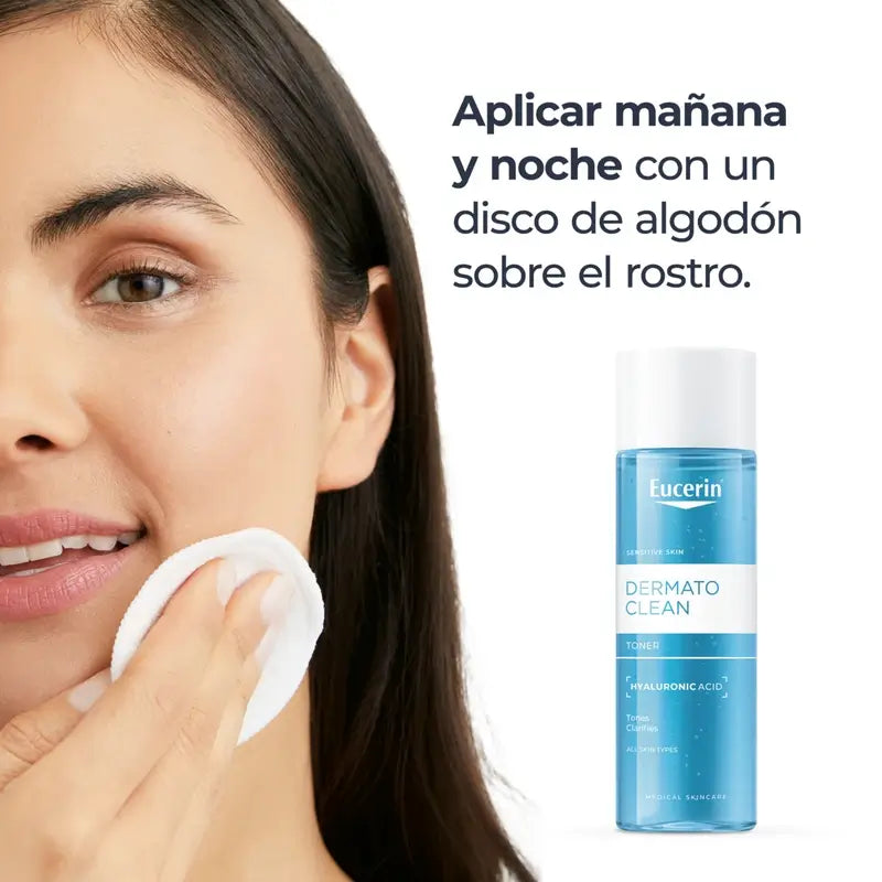 Eucerin Dermatoclean kasvojen puhdistusvesi, 200 ml