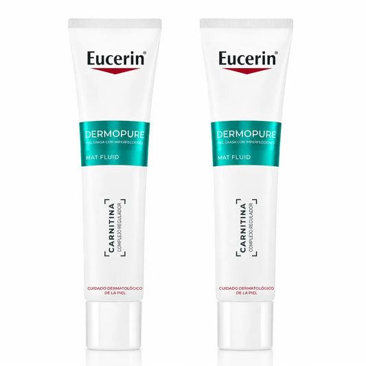 Eucerin Dermopure kosteuttava ja mattapintaa antava kasvojen kosteusvoide, 50 ml, 2 kpl:n pakkaus