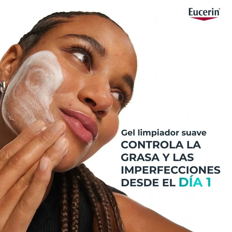 Eucerin Dermopure Oil Control -kasvopuhdistusgeeli, 200 ml