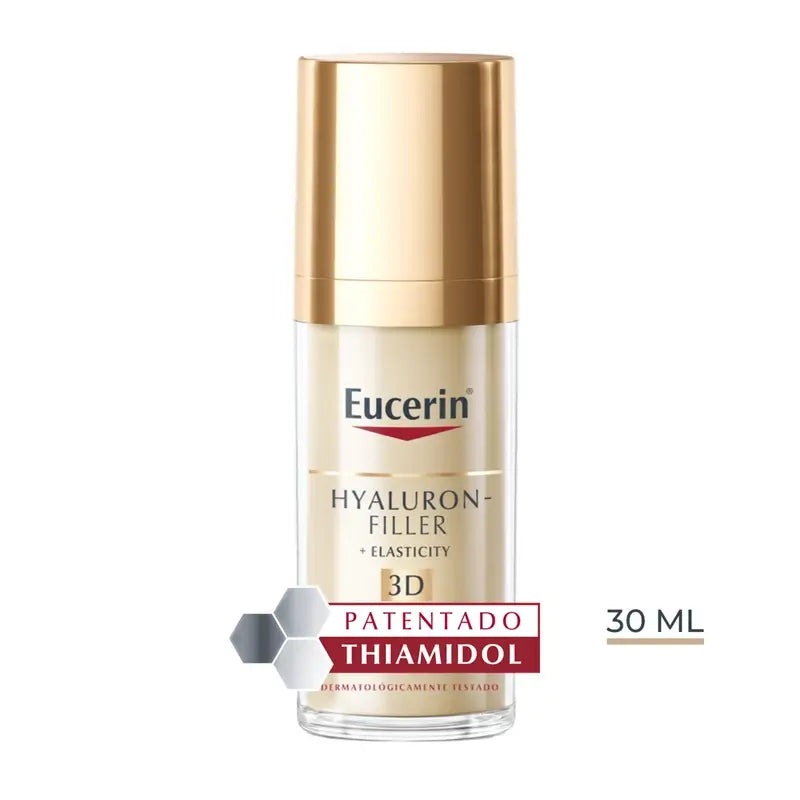 Eucerin Hyaluron Filler + Elasticity -seerumi, jossa on hyaluronihappoa, 30 ml
