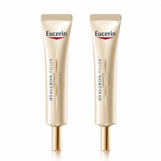 Eucerin Hyaluron Filler + Elasticity silmänympärysvoide, 15 ml, 2 kpl:n pakkaus