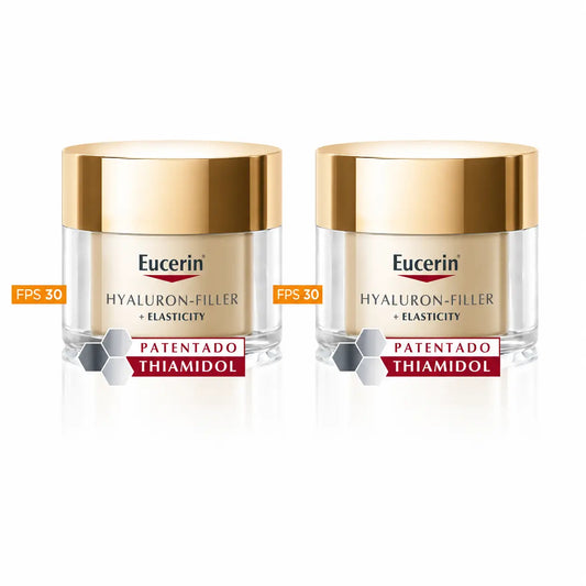 Eucerin Hyaluron Filler + Elasticity Päivävoide SPF 30, 50 ml, 2 kpl:n pakkaus