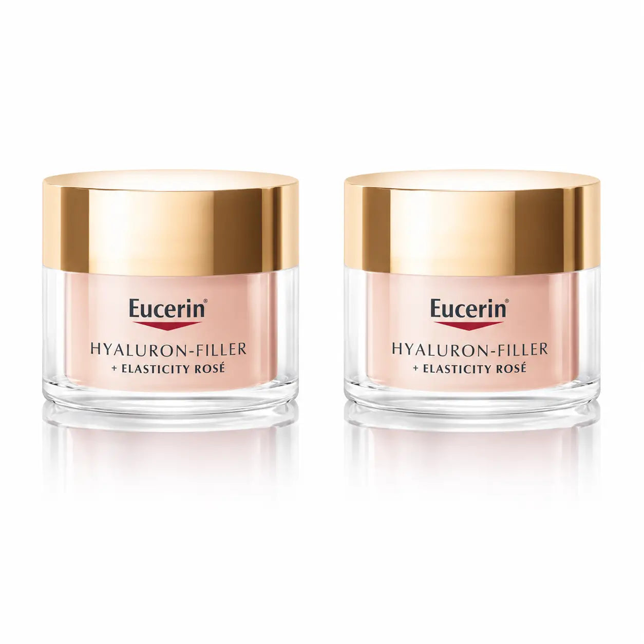 Eucerin Hyaluron Filler + Elasticity Rosé -päivävoide SPF 30, 50 ml, 2 kpl:n pakkaus