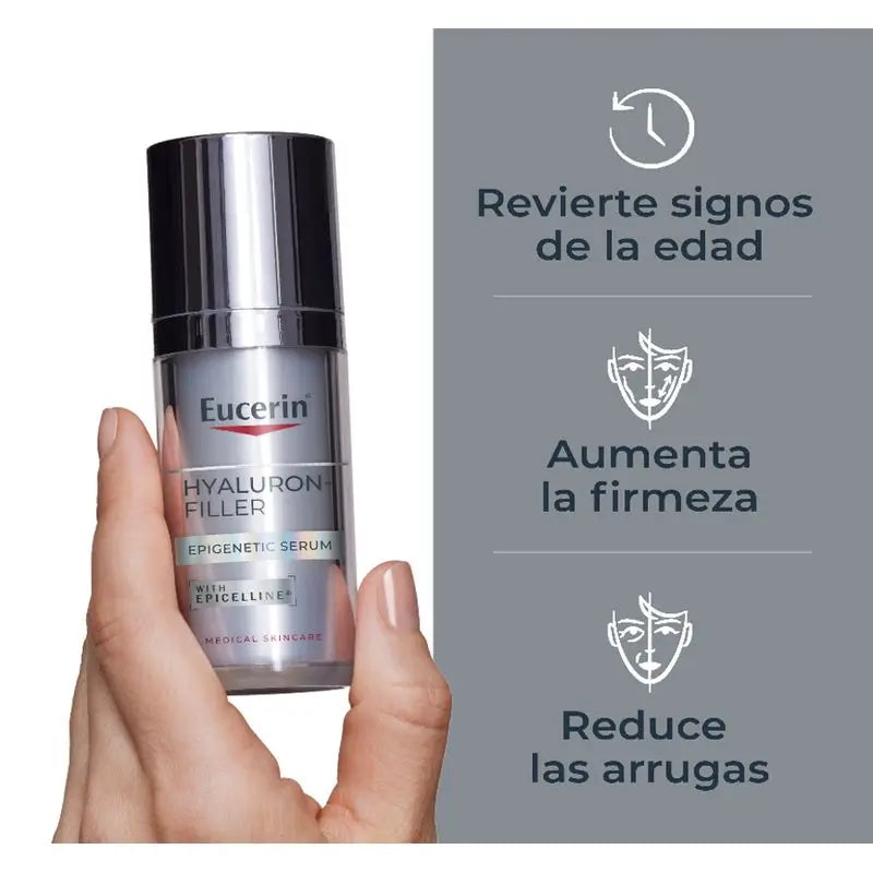 Eucerin Hyaluron-Filler + Longevity Epigenetic Serum, 30 ml