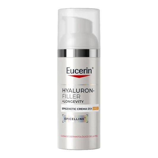 Eucerin Hyaluron-Filler + Longevity Epigenetic -päivävoide SPF 30, 50 ml
