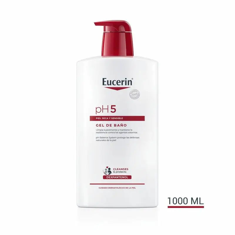 Eucerin pH 5 -suihkugeeli, 1000 ml