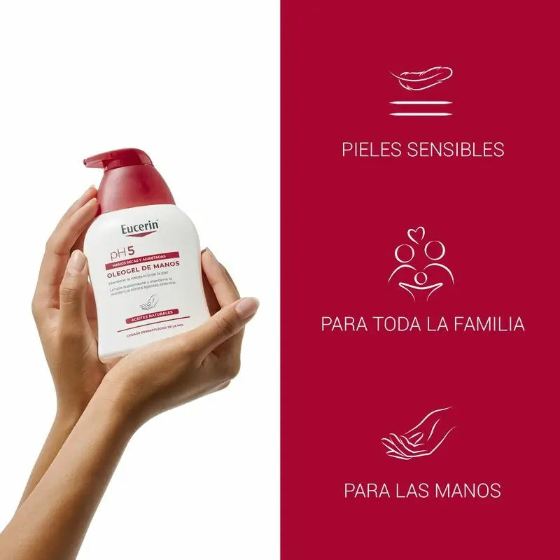 Eucerin Ph5 -käsivoide (oleogeeli), 250 ml