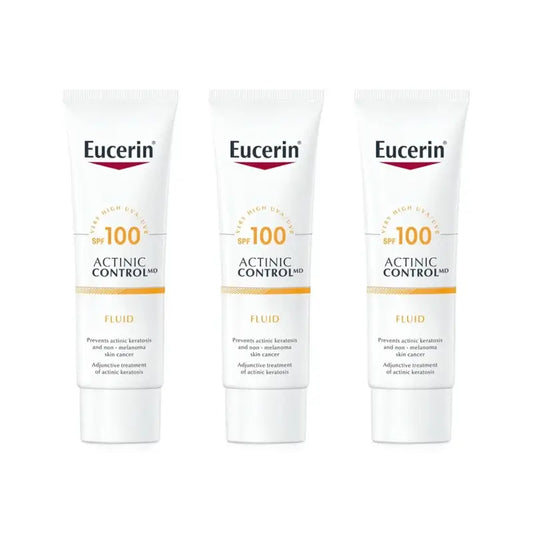 Eucerin Solar Actinic Control Md Fluid Spf 100, 3X80 Ml