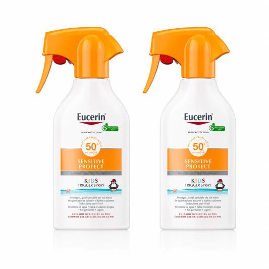 Eucerin Solar Sensitive Protect Kids -suihke SPF 50+ 250 ml, 2 kpl:n pakkaus