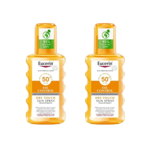 Eucerin Clear Sun Spray SPF50, 2x200 ml