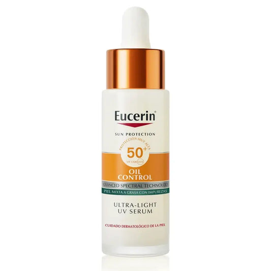Eucerin Sun Face Oil Control Uv Serum Spf50+ , 30 ml