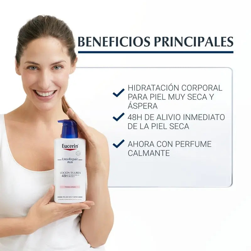 Eucerin Urea Repair 5 % tuoksuva vartalovoide 400 ml