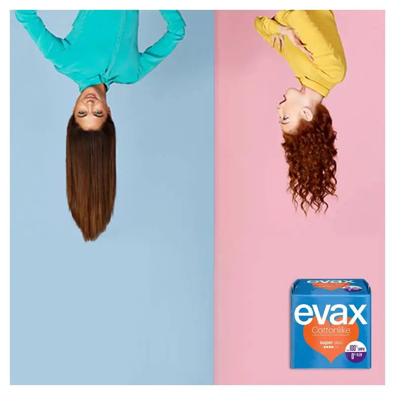 Evax Cottonlike Super -siipiset terveyssiteet, 12 kpl