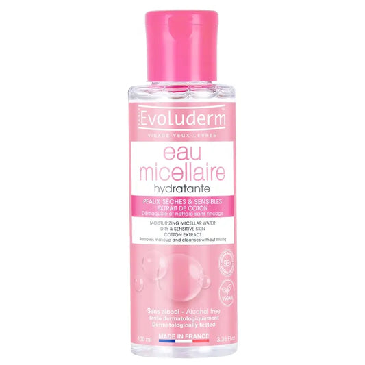 Evoluderm-misellivesi kuivalle/herkälle iholle, 100 ml